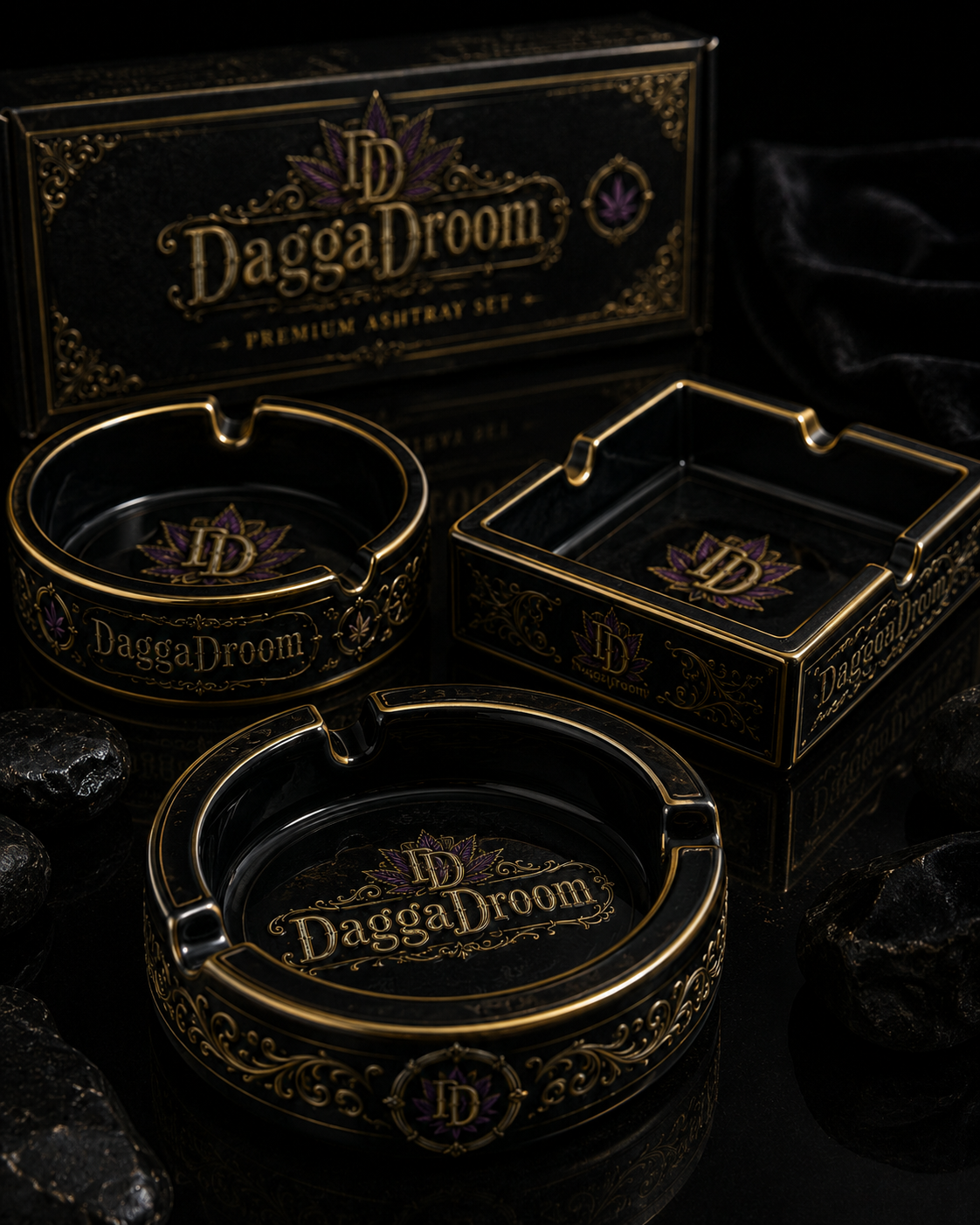 Ashtray set preview